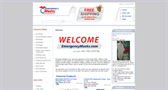 Desktop Screenshot of emergencymasks.com